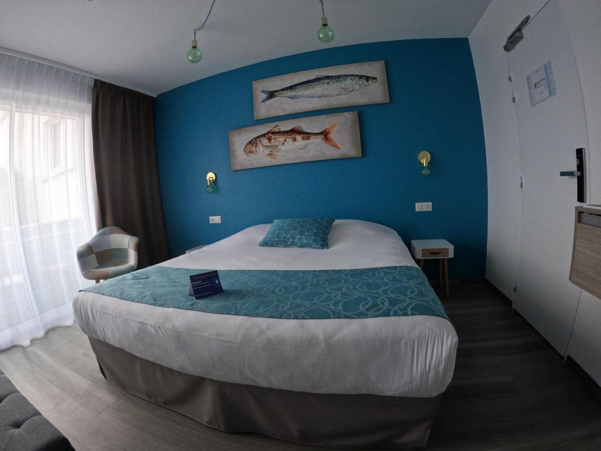 Hotel La Cote Oceane- 250 M Plage 圣让-德蒙 外观 照片