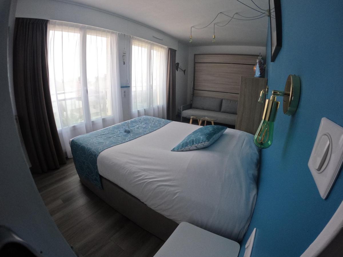 Hotel La Cote Oceane- 250 M Plage 圣让-德蒙 外观 照片