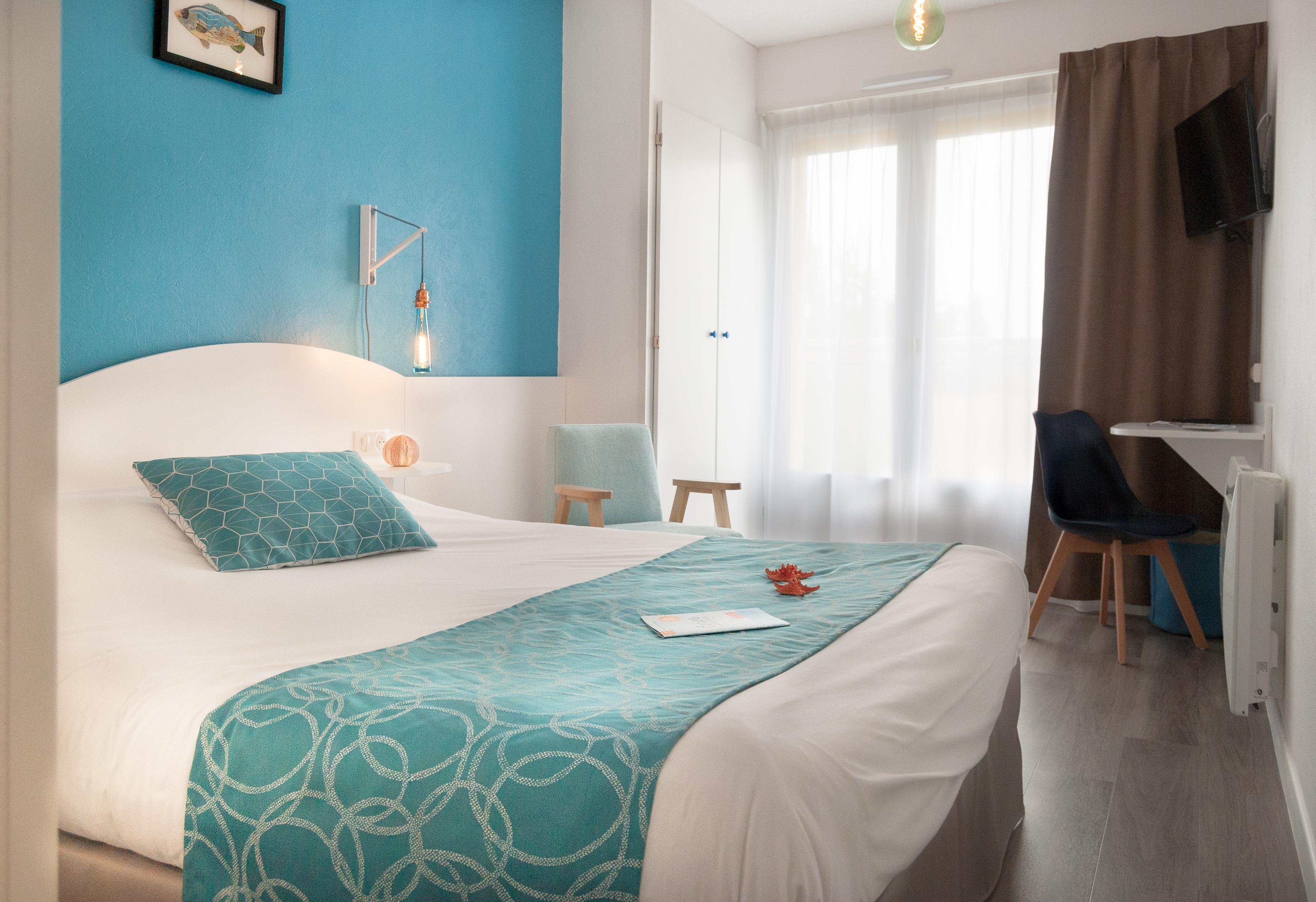 Hotel La Cote Oceane- 250 M Plage 圣让-德蒙 外观 照片