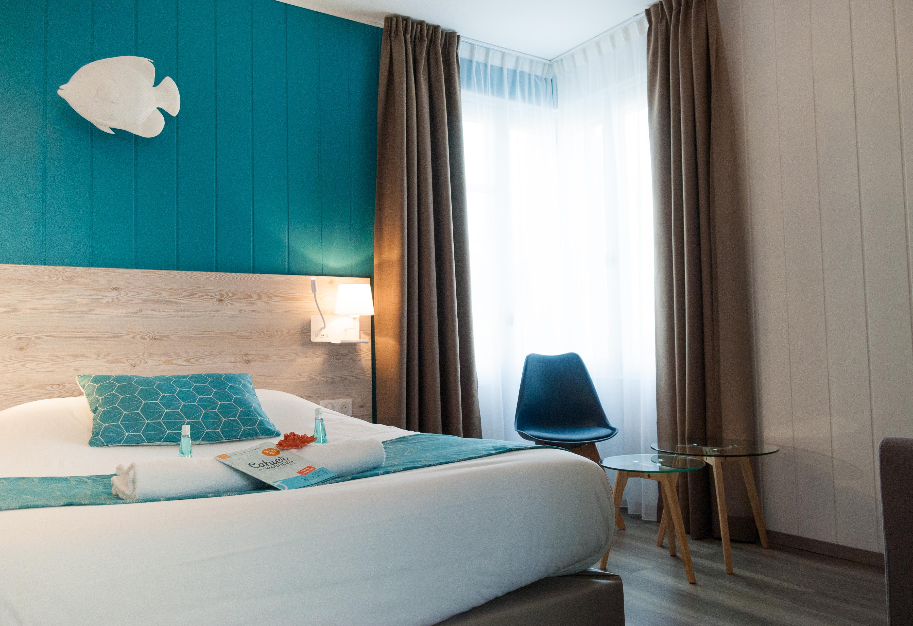 Hotel La Cote Oceane- 250 M Plage 圣让-德蒙 外观 照片