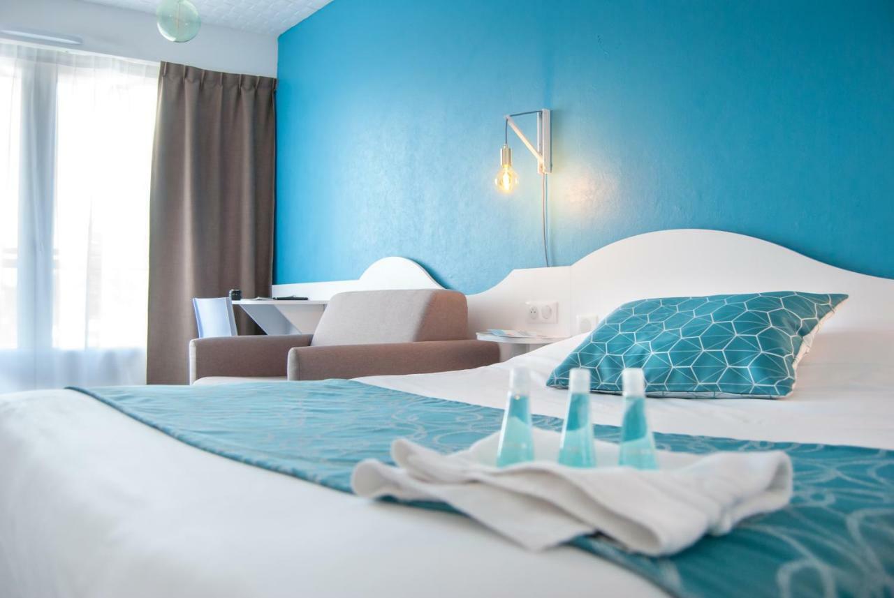 Hotel La Cote Oceane- 250 M Plage 圣让-德蒙 外观 照片