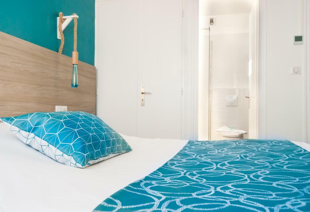 Hotel La Cote Oceane- 250 M Plage 圣让-德蒙 外观 照片