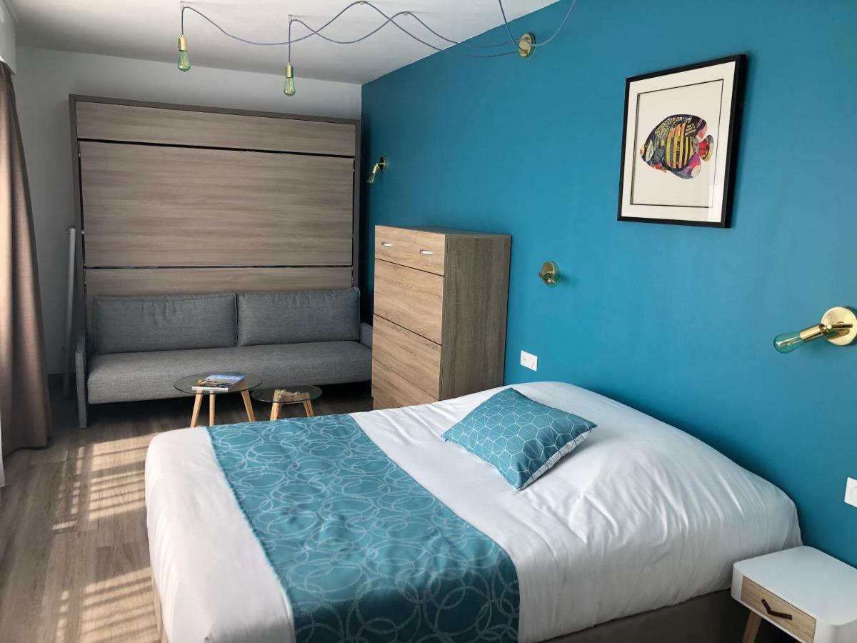 Hotel La Cote Oceane- 250 M Plage 圣让-德蒙 外观 照片