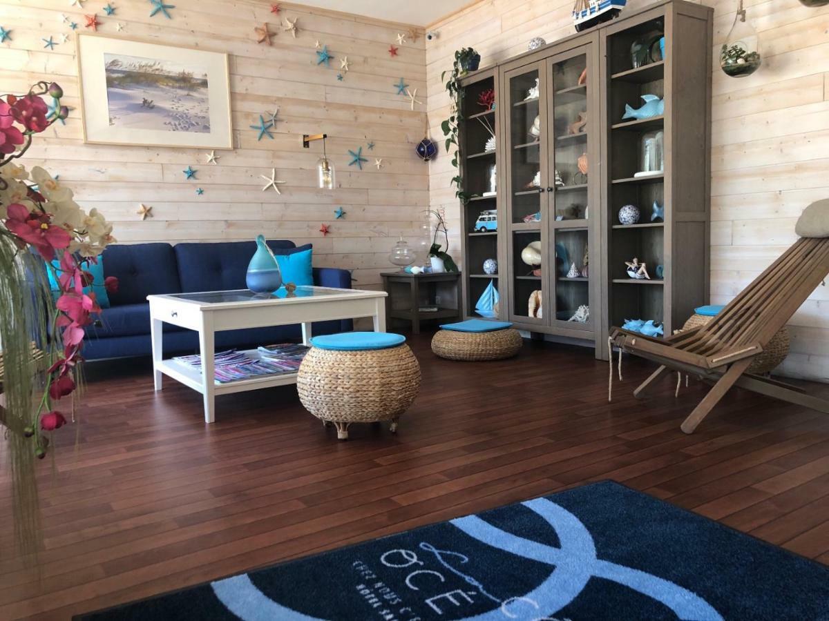 Hotel La Cote Oceane- 250 M Plage 圣让-德蒙 外观 照片
