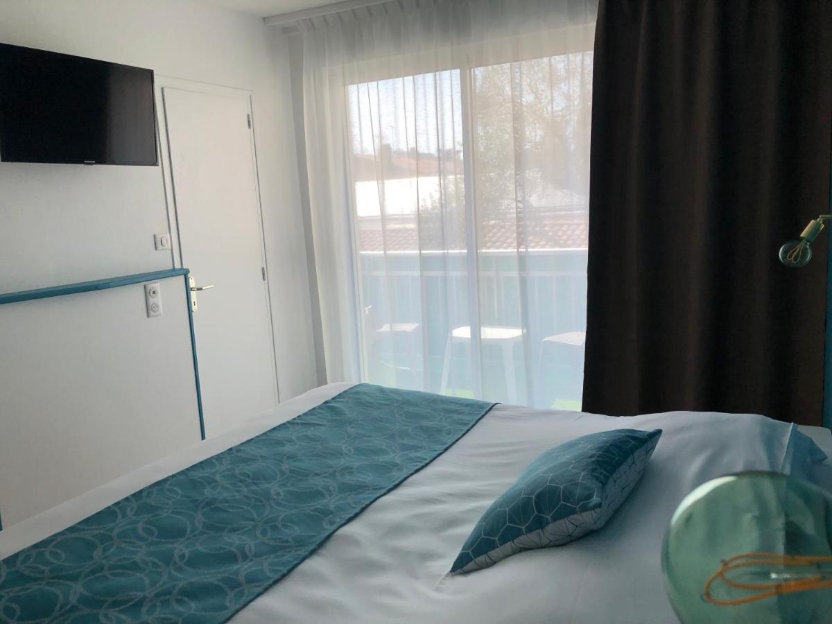 Hotel La Cote Oceane- 250 M Plage 圣让-德蒙 外观 照片